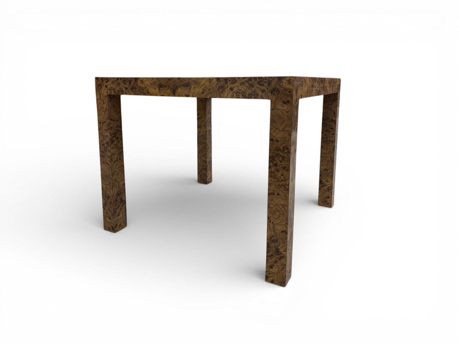 Laminate Burl Square Table (1 of 13)