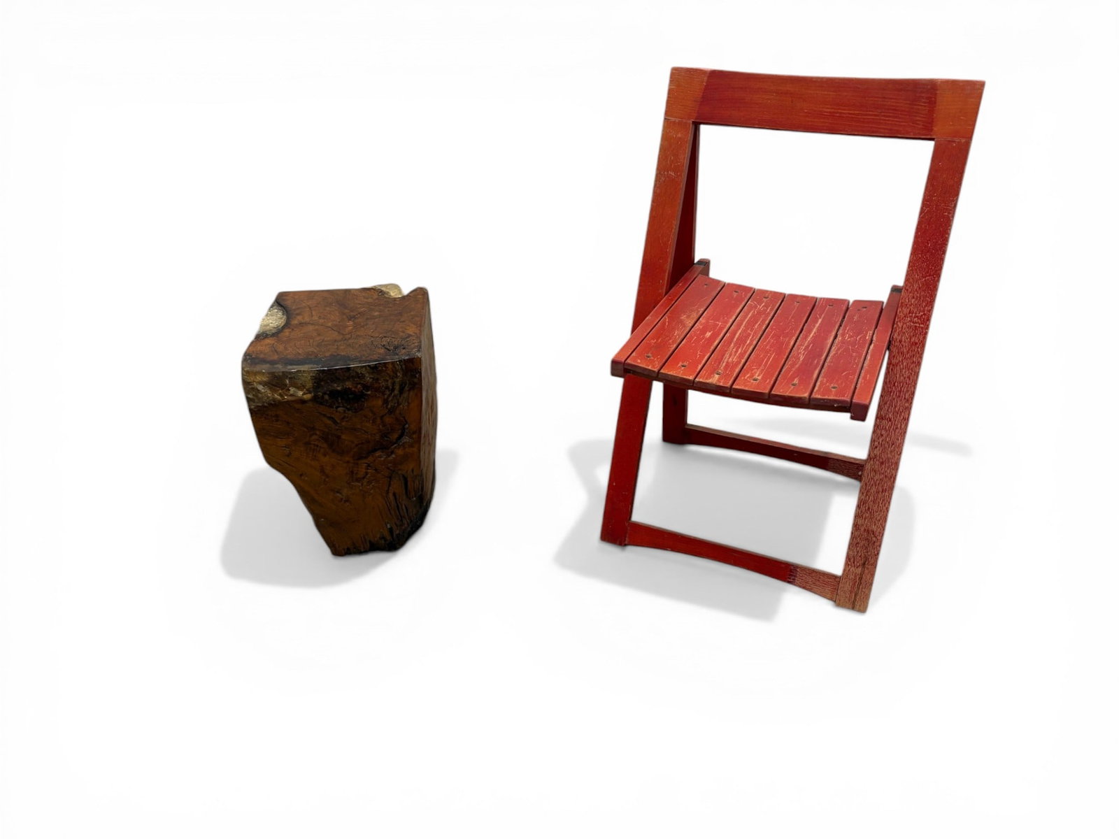 Chair, Wood & Resin Side Table (1 of 17)