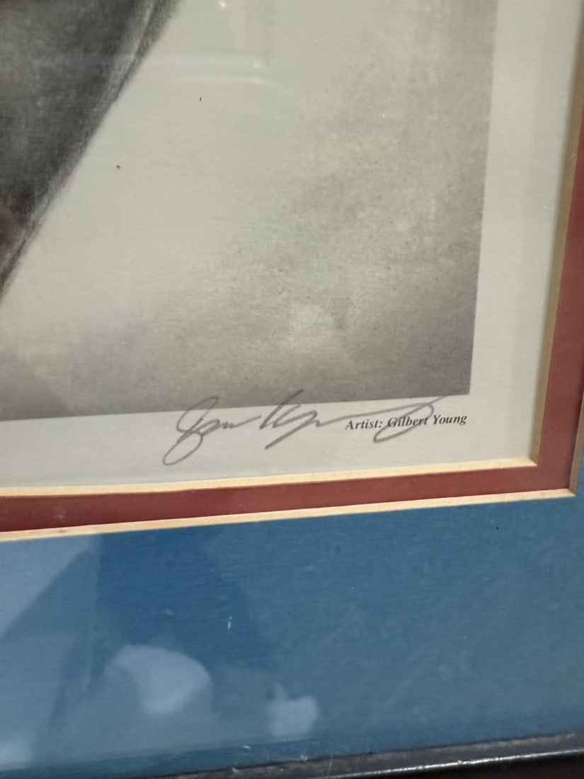 Signed Gilbert Young Print - 3