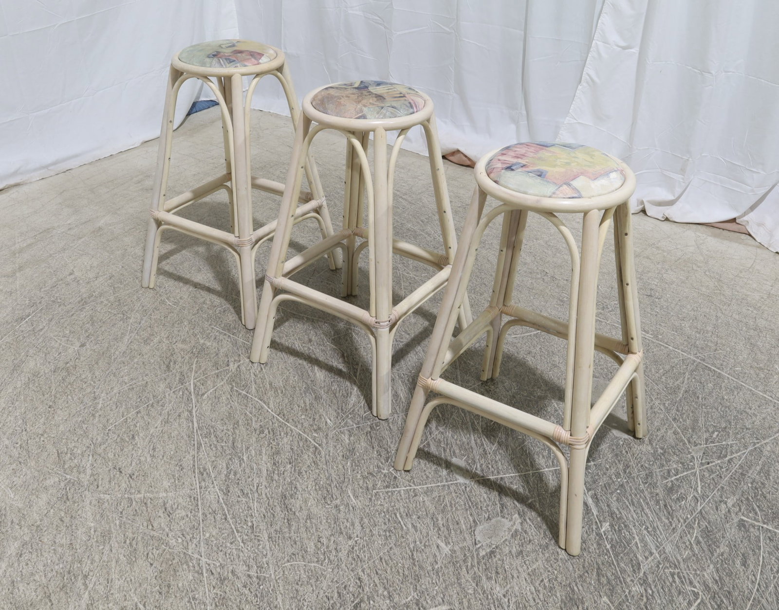Rattan Bar Stools - 5