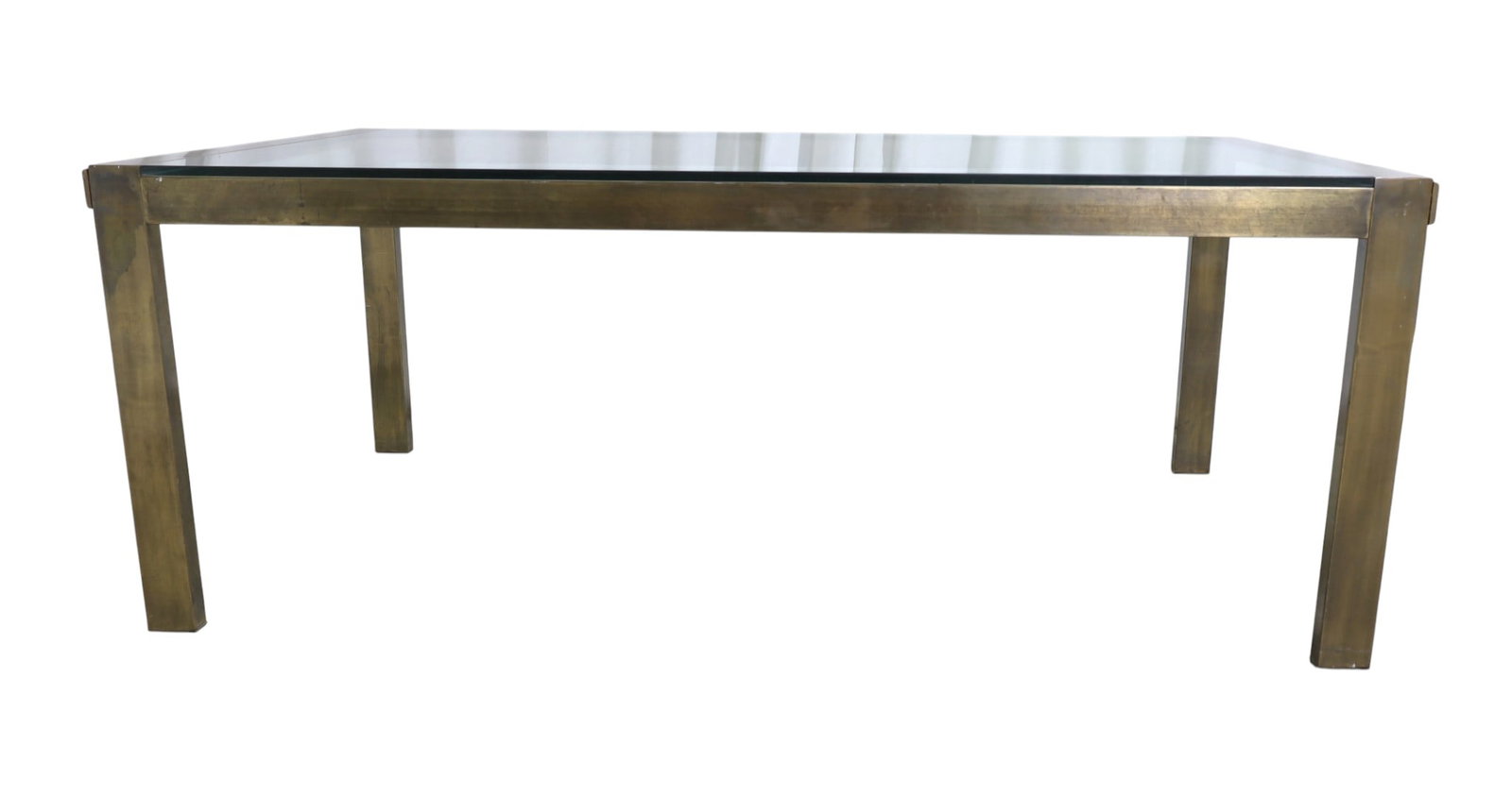 Mid Century Bronze Dining Table - 3