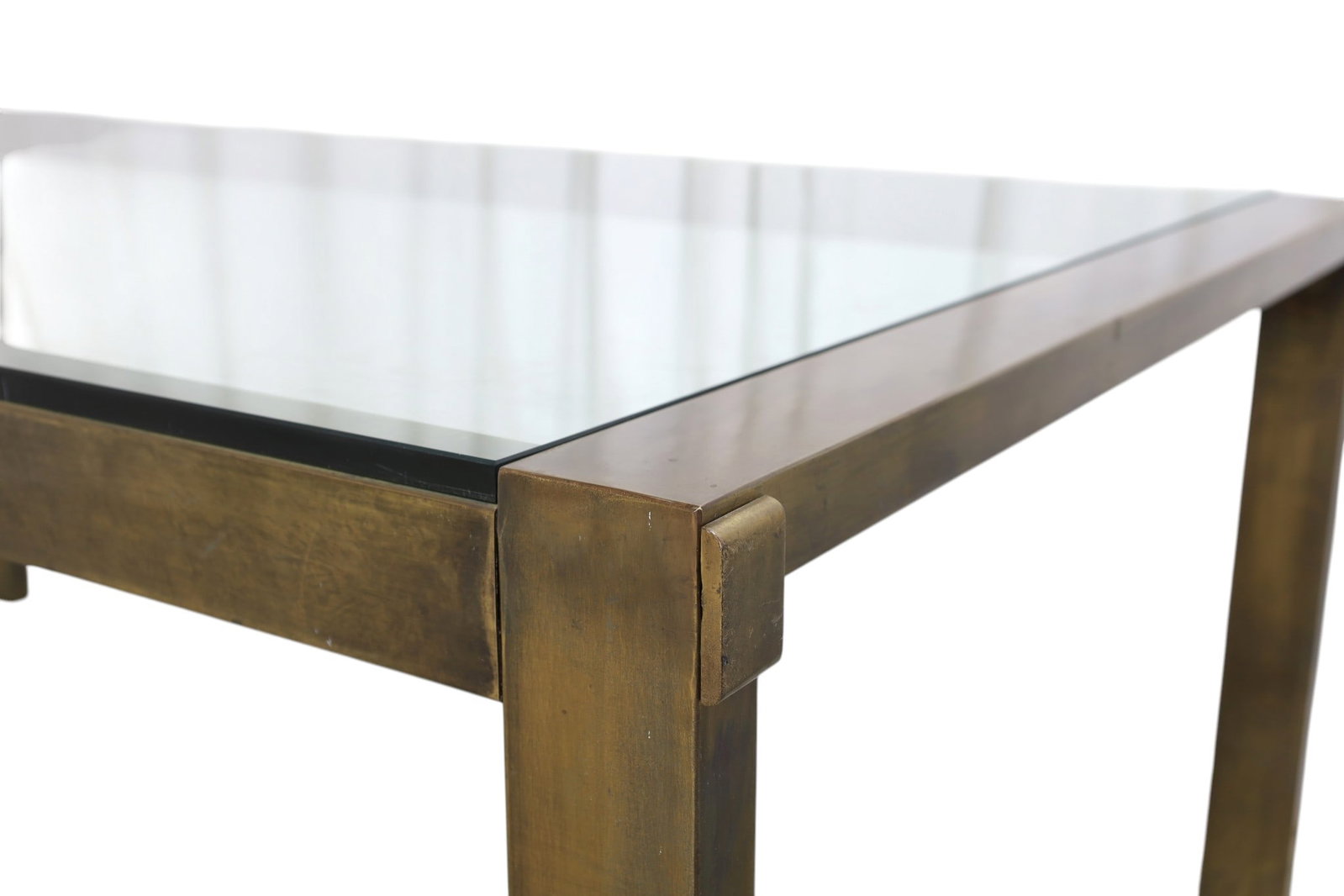 Mid Century Bronze Dining Table - 5
