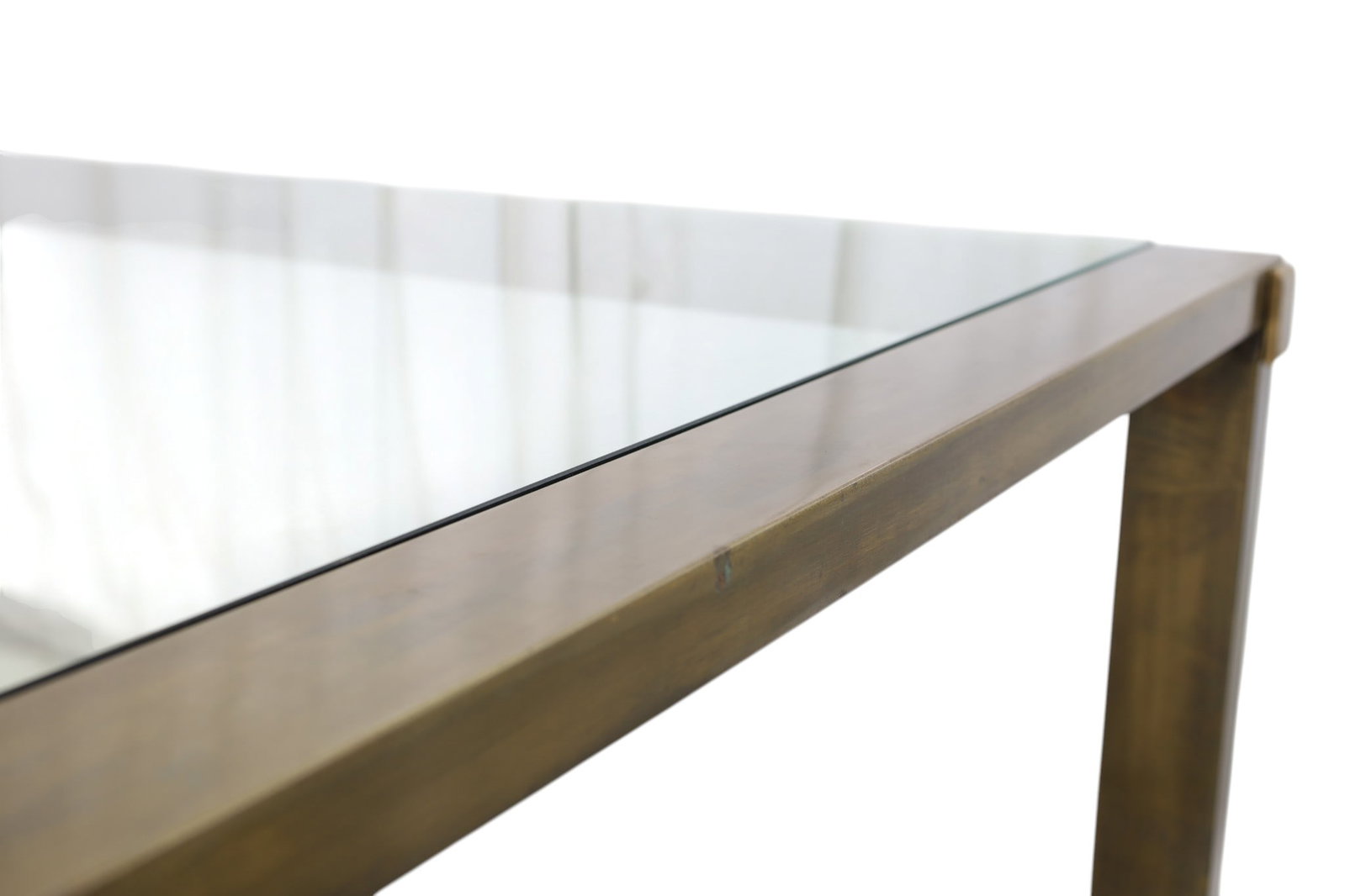 Mid Century Bronze Dining Table - 7