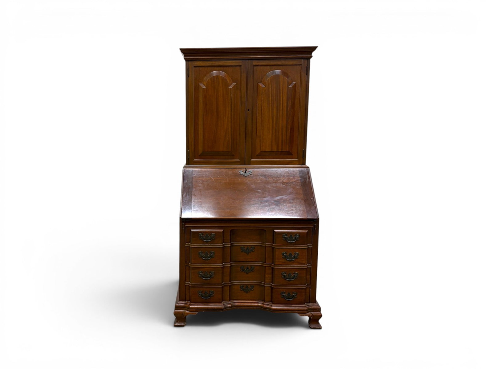 Maddox Secretary Desk With Hutch Top (1 of 17)