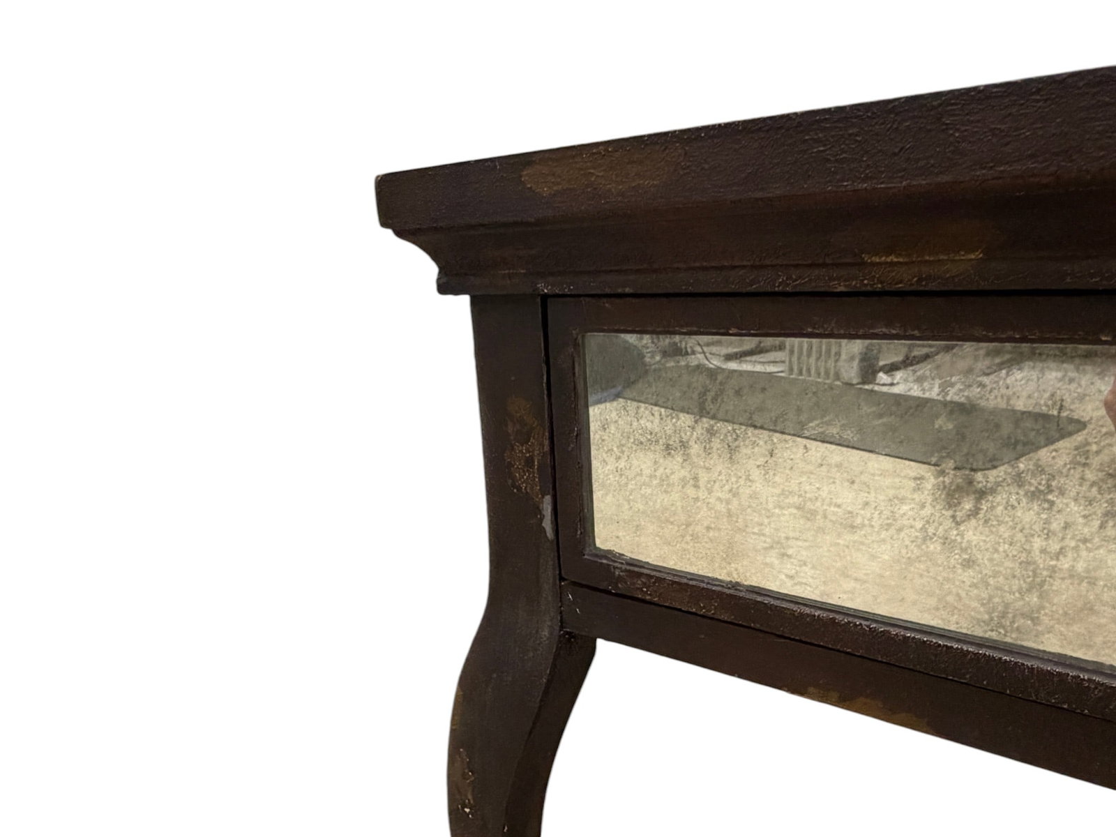 Pair Uttermost Mirrored Nightstands - 9