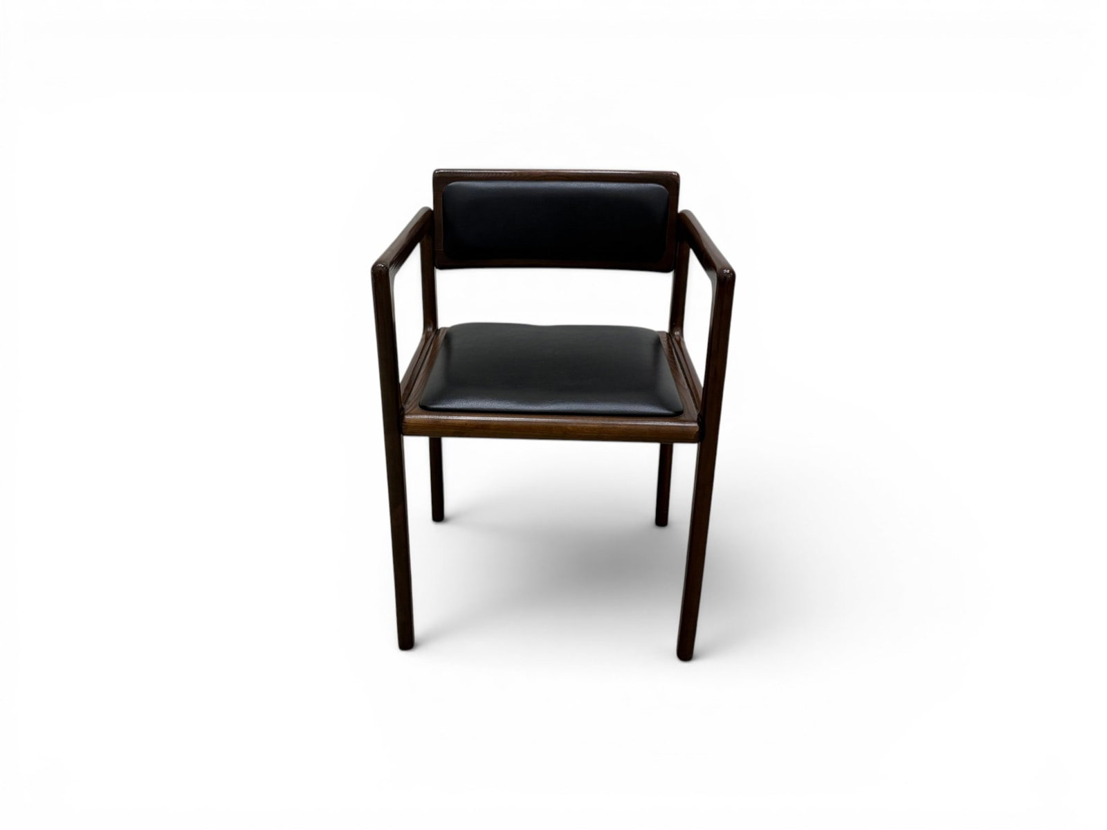 Danish Modern Armchair: Danish modern armchair. Dimensions: H: 29.5" W: 20.5" D: 20", seat height 18.25"