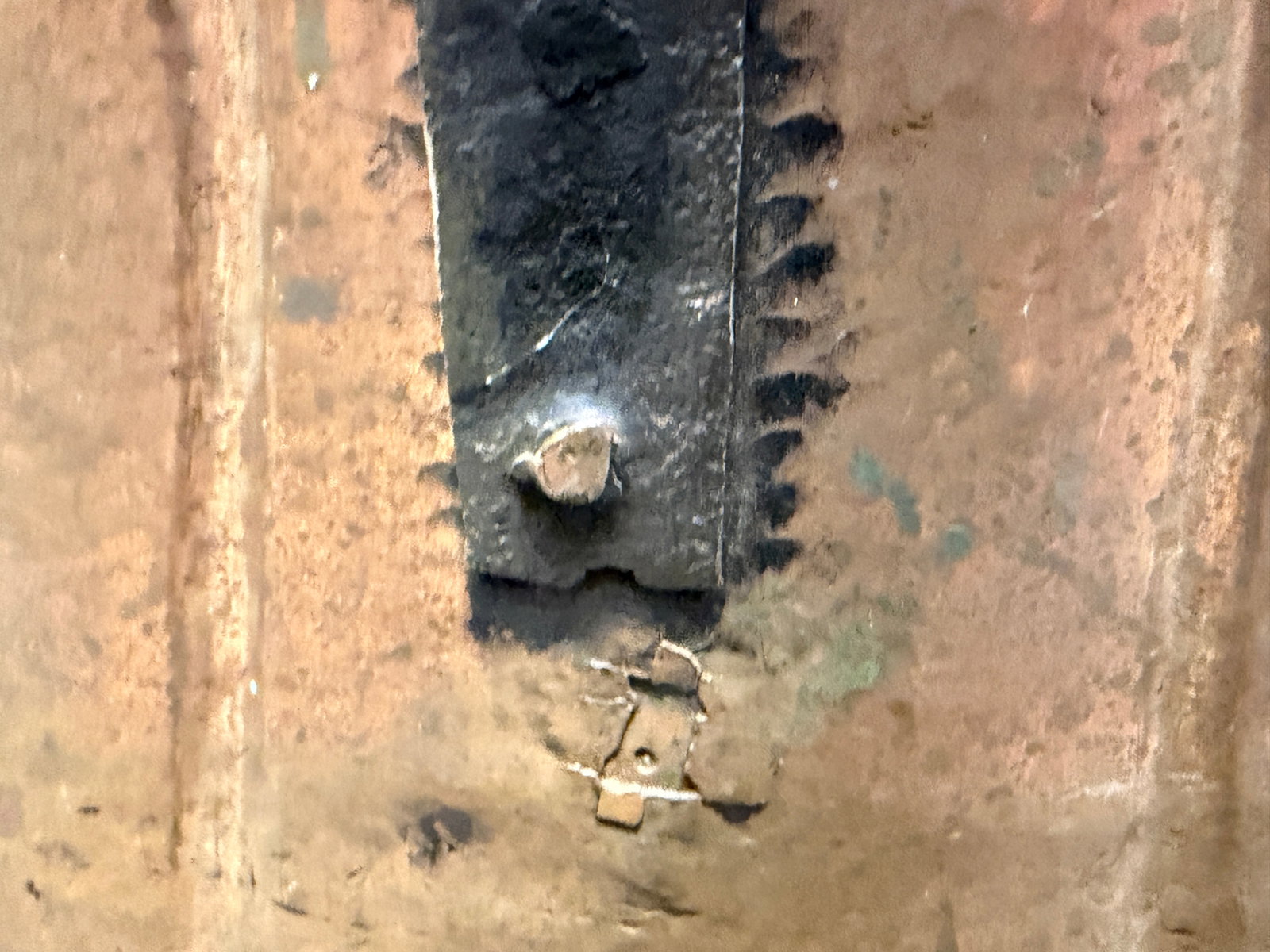 Hammered Copper Cauldron / Planter - 8