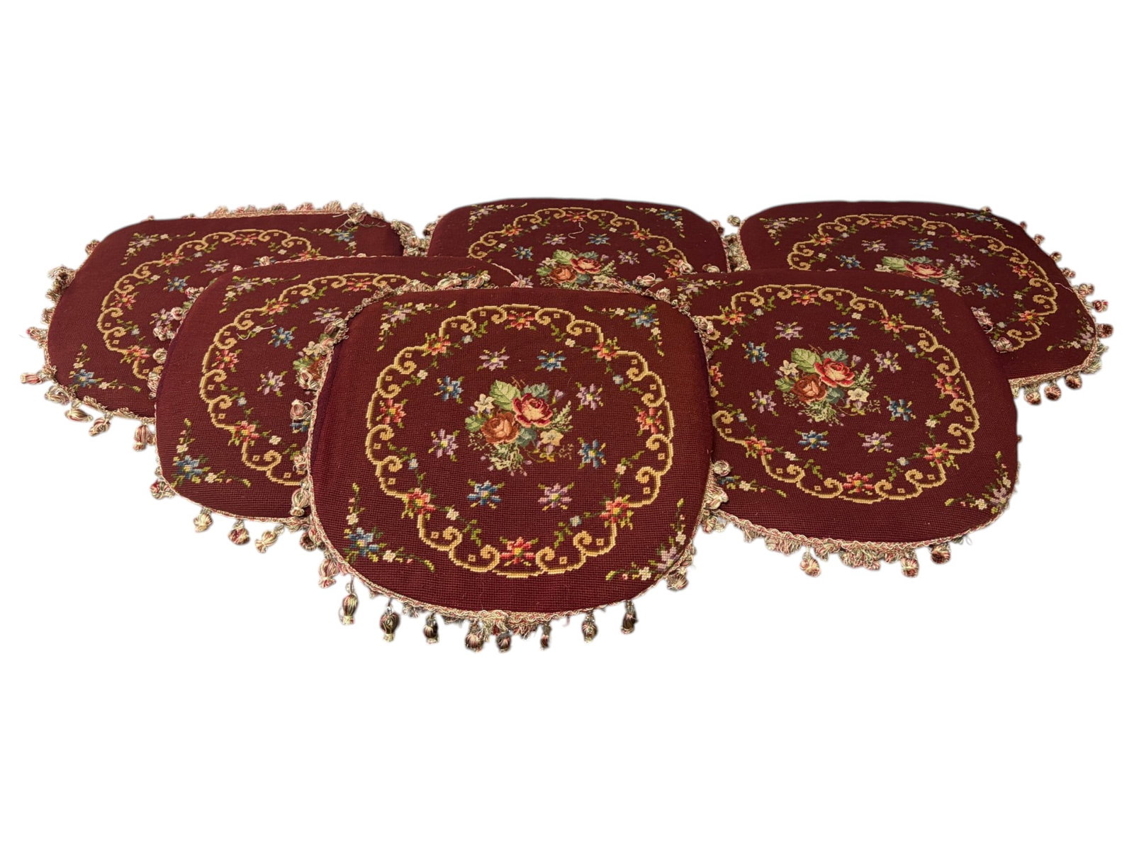 6 Needlepoint Cushions (1 of 9)