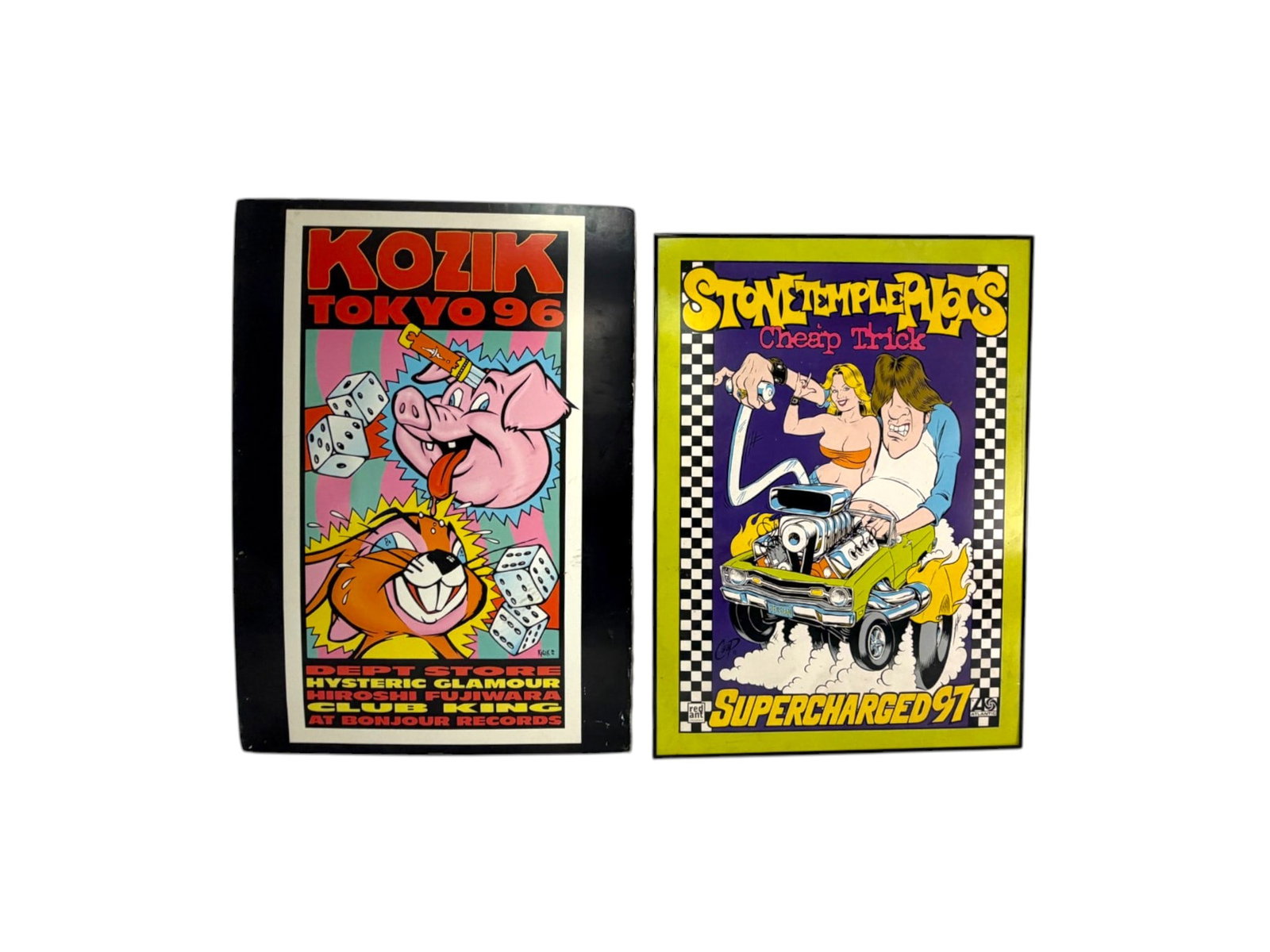 2 Posters on Foamcore Coop & Kozik (1 of 7)