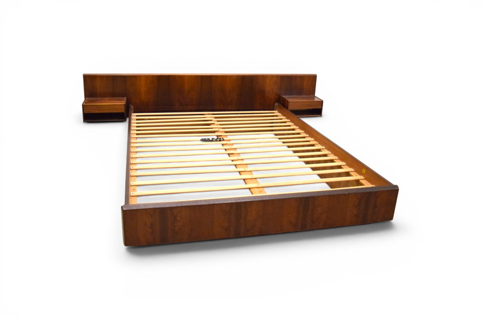Danish Rosewood Queen Size Bed (1 of 13)