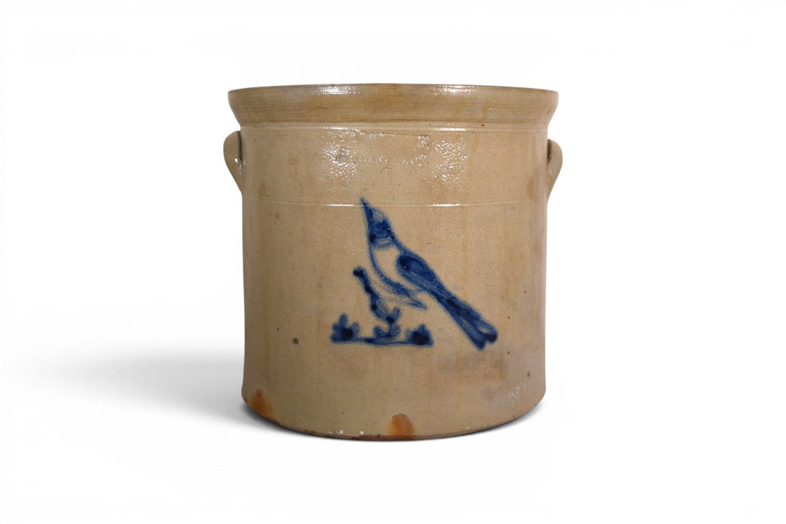 SB Bosworth 4 Gallon Stoneware Crock (1 of 9)