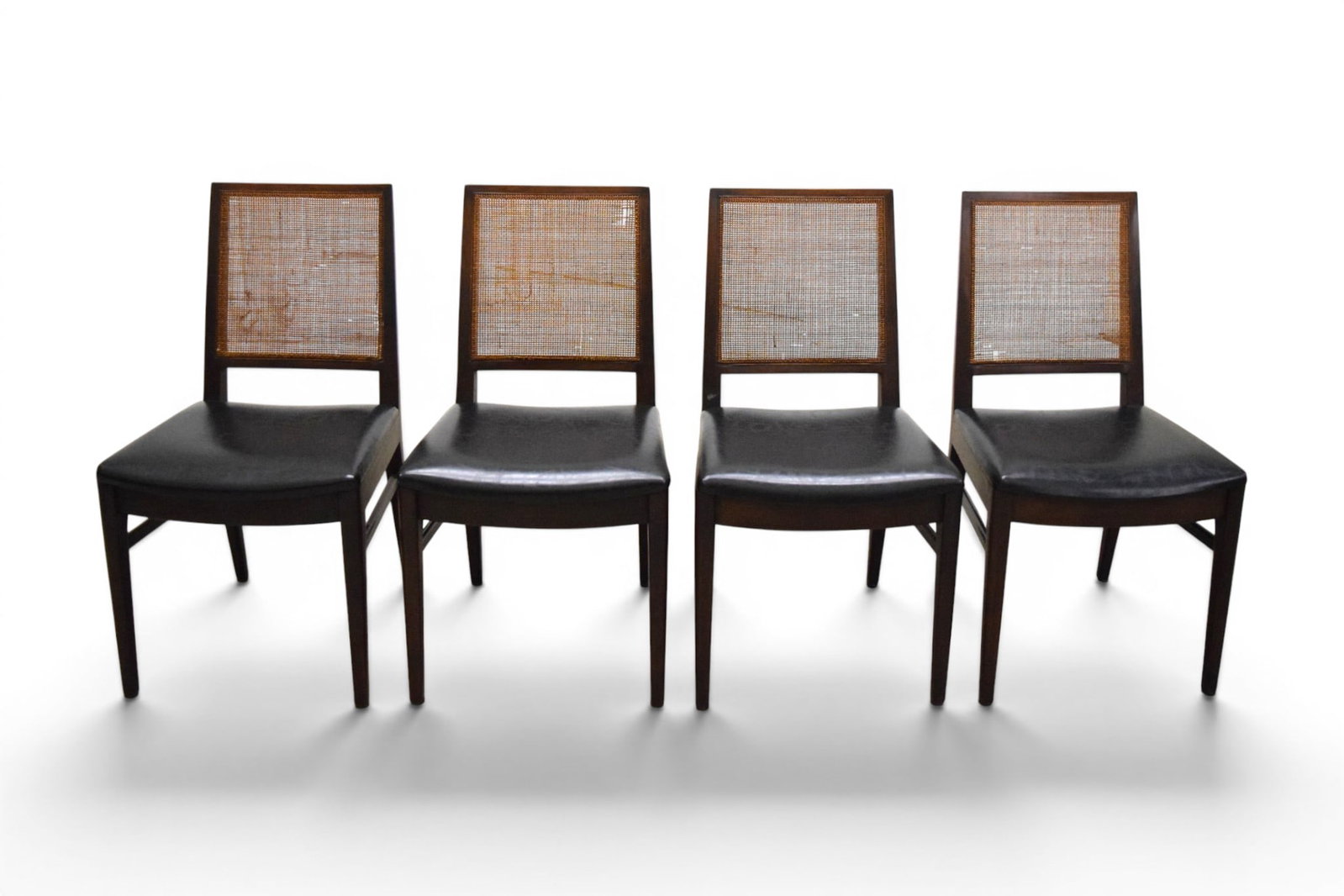 4 John Stuart Cane Back Dining Chairs (1 of 12)