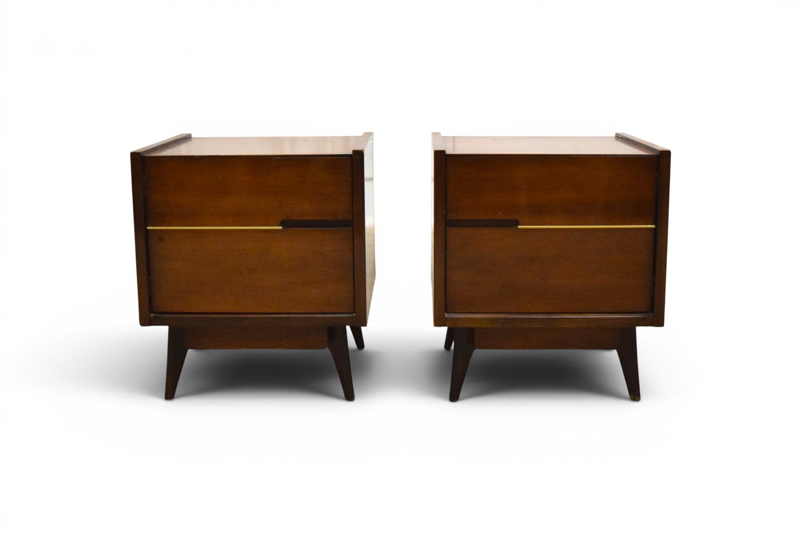 Pair Hoke Wood Nightstands (1 of 10)