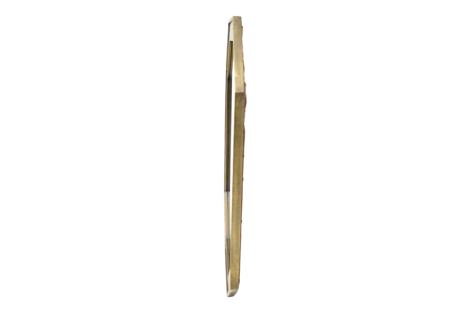Mastercraft Octagonal Brass Mirror - 3