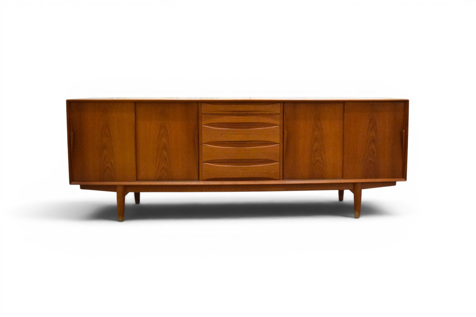 Dyrlund Danish Modern Teak Credenza (1 of 11)