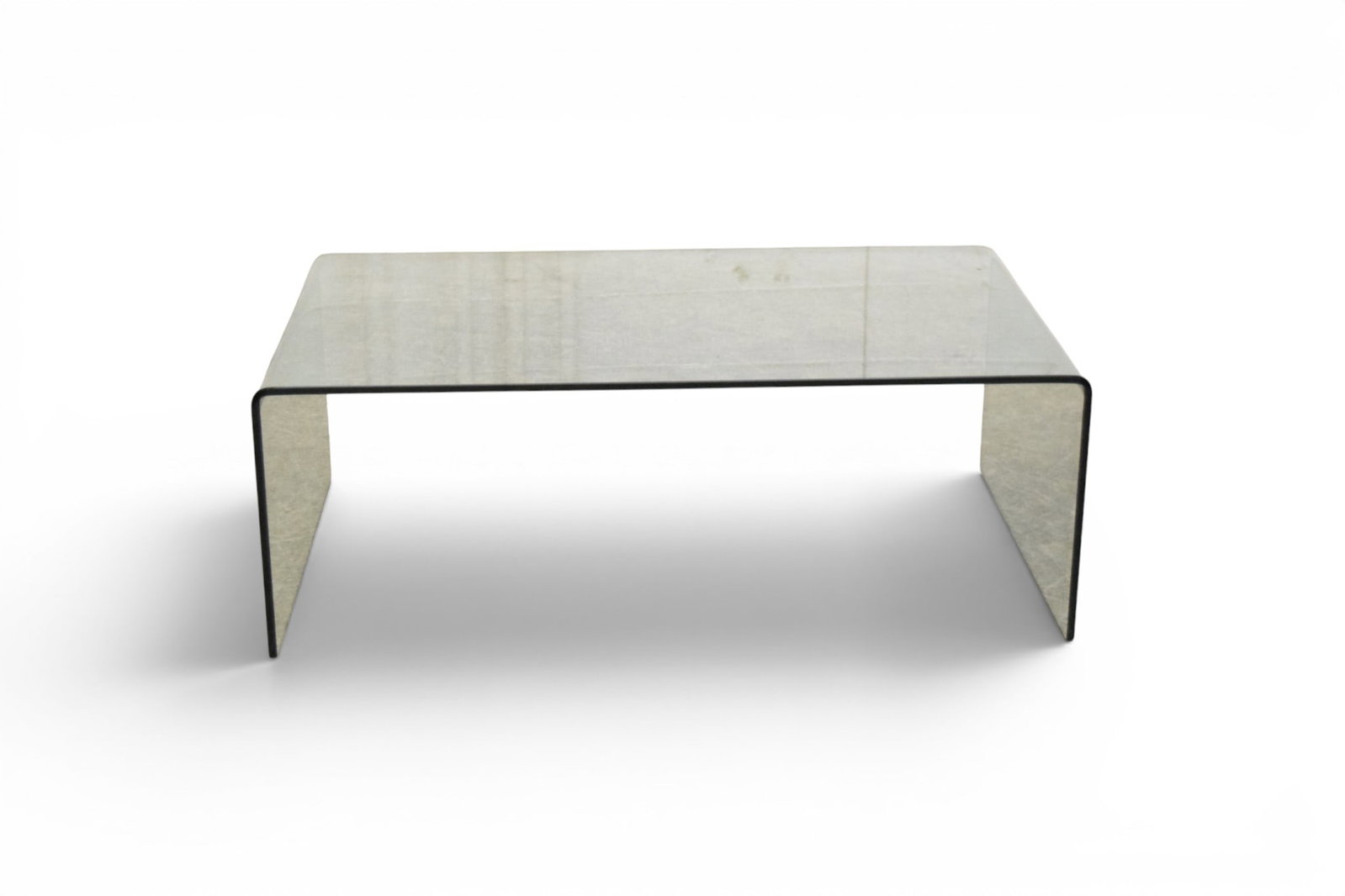 Waterfall Glass Coffee Table (1 of 5)