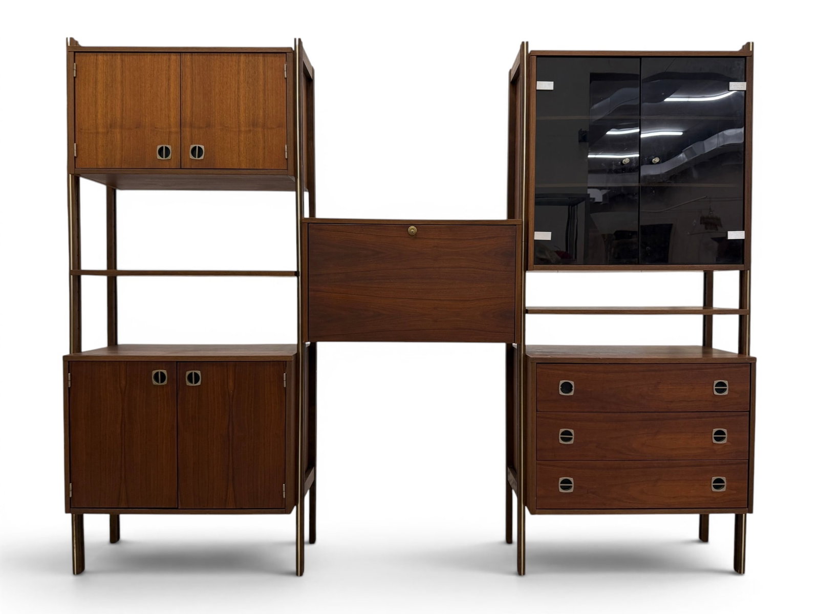 Ello Teak Modular Mid Century Wall Unit (1 of 17)