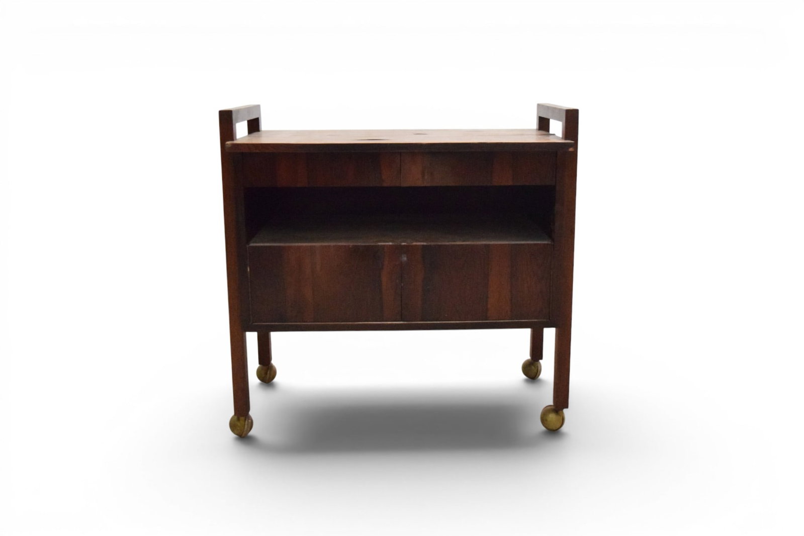 Danish Modern Rosewood Bar Cart (1 of 16)