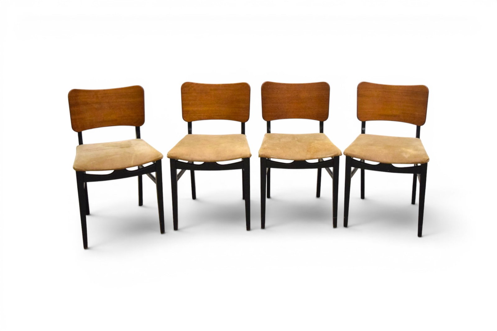 4 G Plan Tola & Black Dining Chairs (1 of 15)