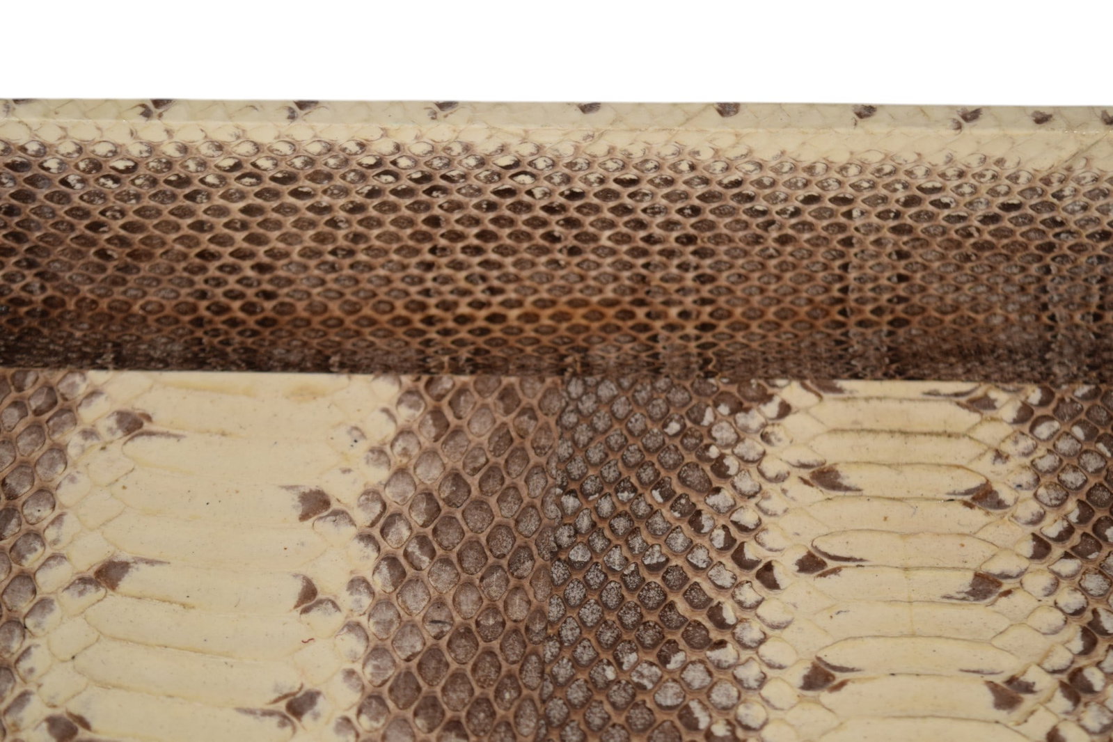 Karl Springer Style Python Skin Tray - 7