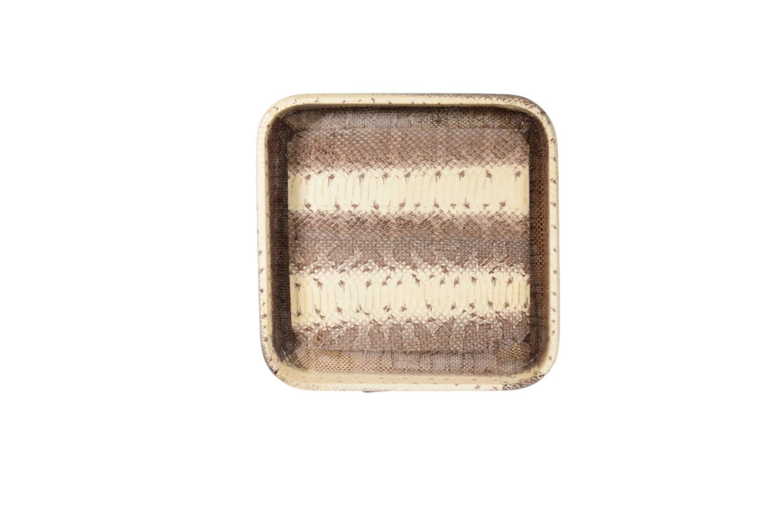 Karl Springer Style Python Skin Tray - 9