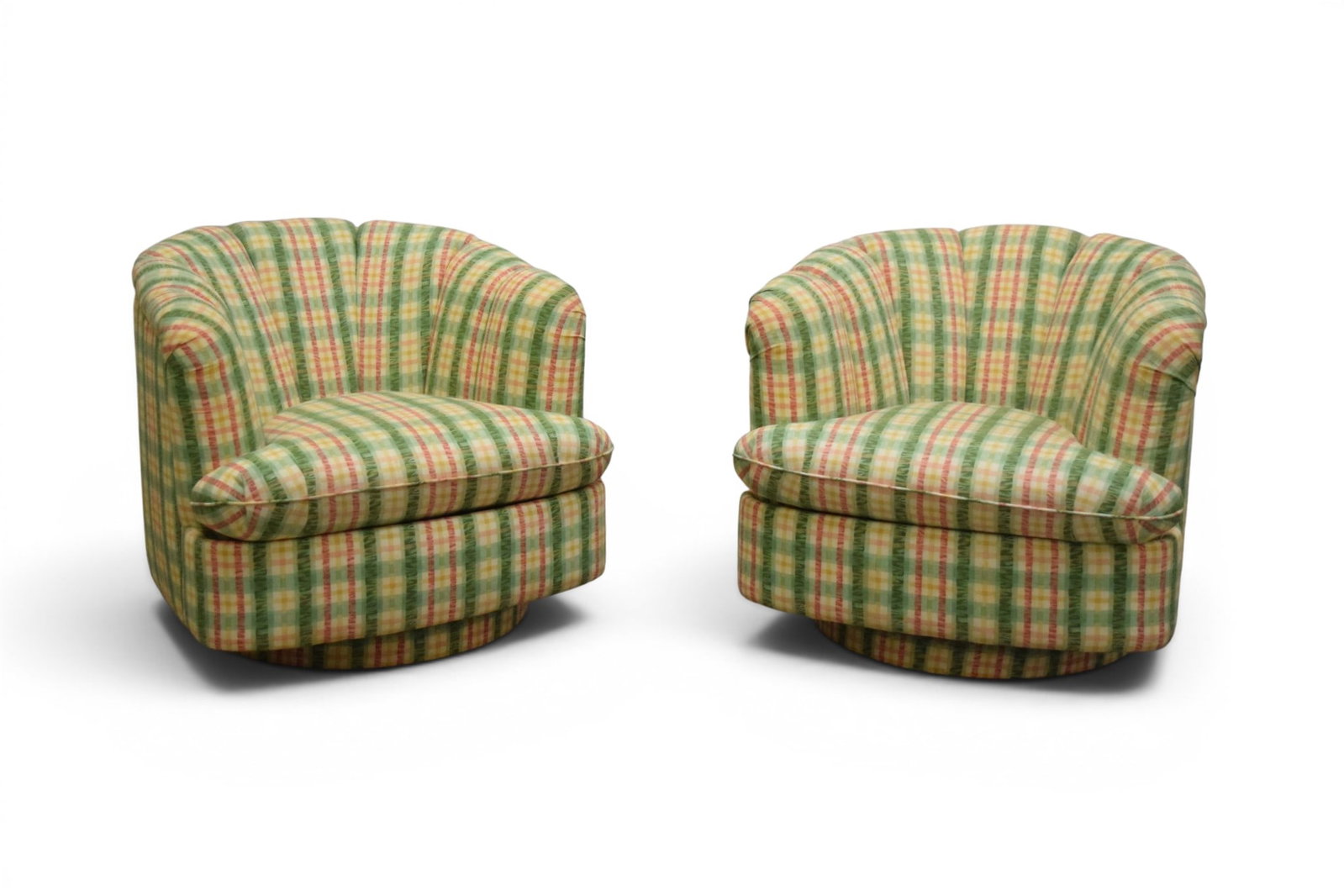 Pair Milo Baughman for Thayer Coggin Swivel Chairs (1 of 15)