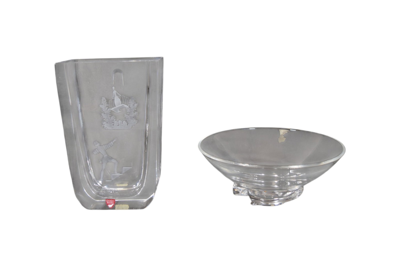 2 Piece Crystal Lot Steuben & Orrefors (1 of 16)