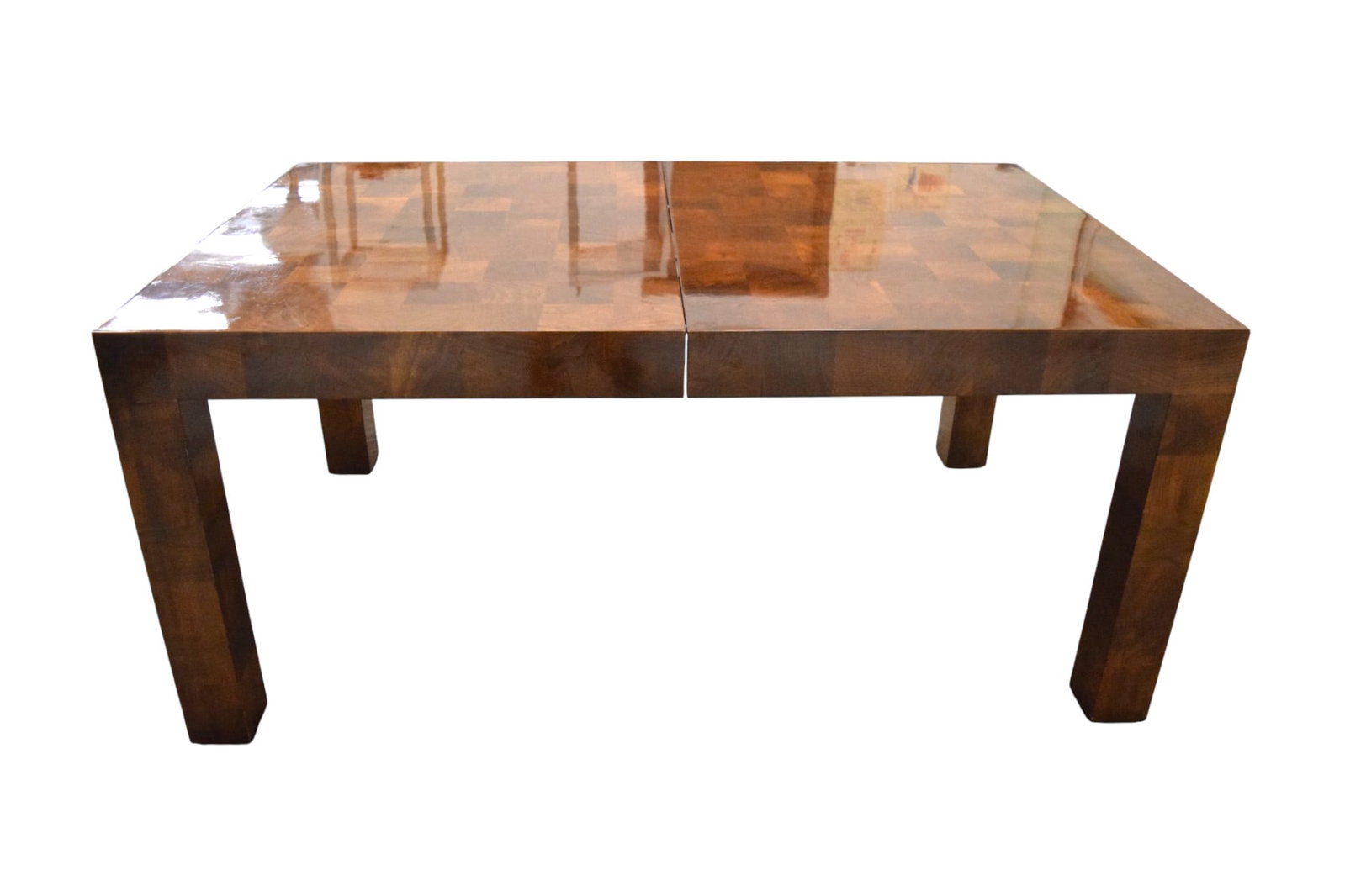 Attr. Milo Baughman Patchwork Dining Table - 4