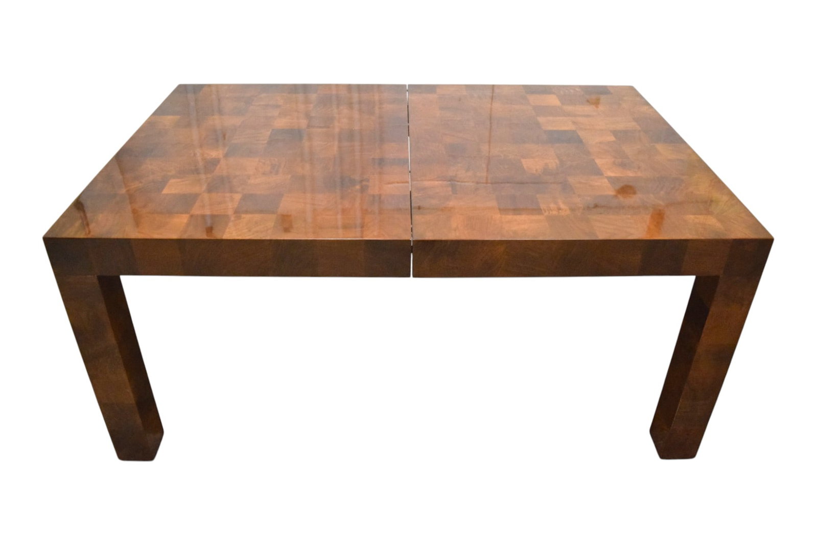 Attr. Milo Baughman Patchwork Dining Table - 7