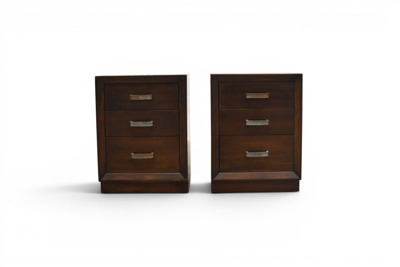Pair John Stuart 3 Drawer Nightstands (1 of 14)