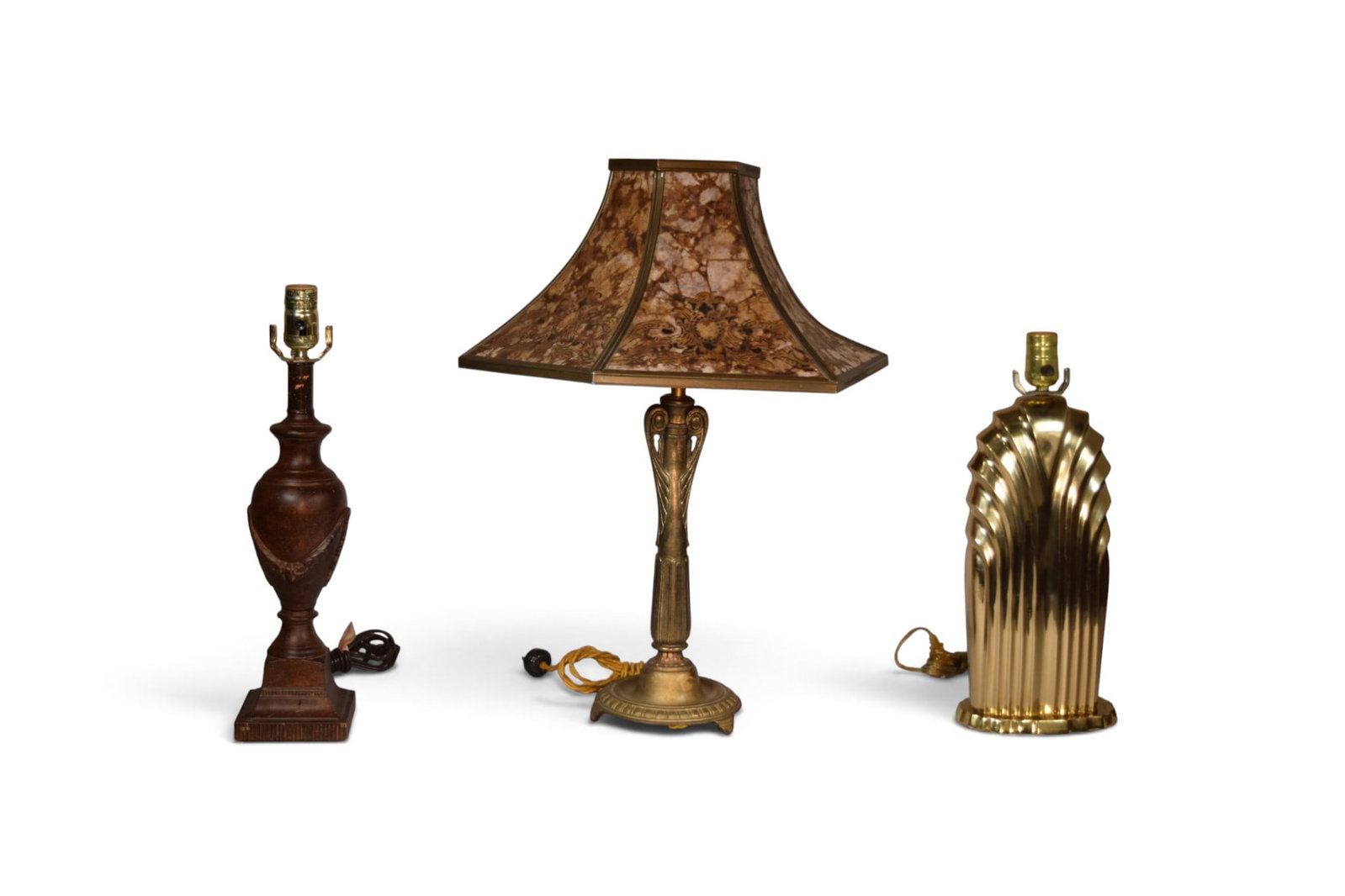 3 Table Lamps Including 1 With Mica Shade (1 of 16)