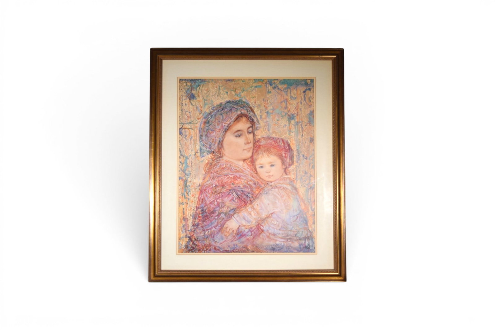 After Edna Hibel Print Florence & Ali (1 of 4)