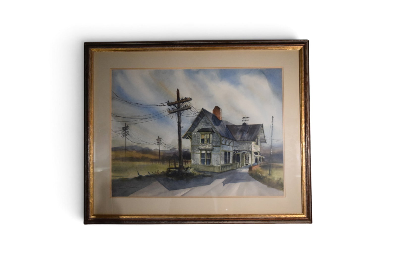Carolyn Anderson Watercolor Montchanin Station (1 of 6)