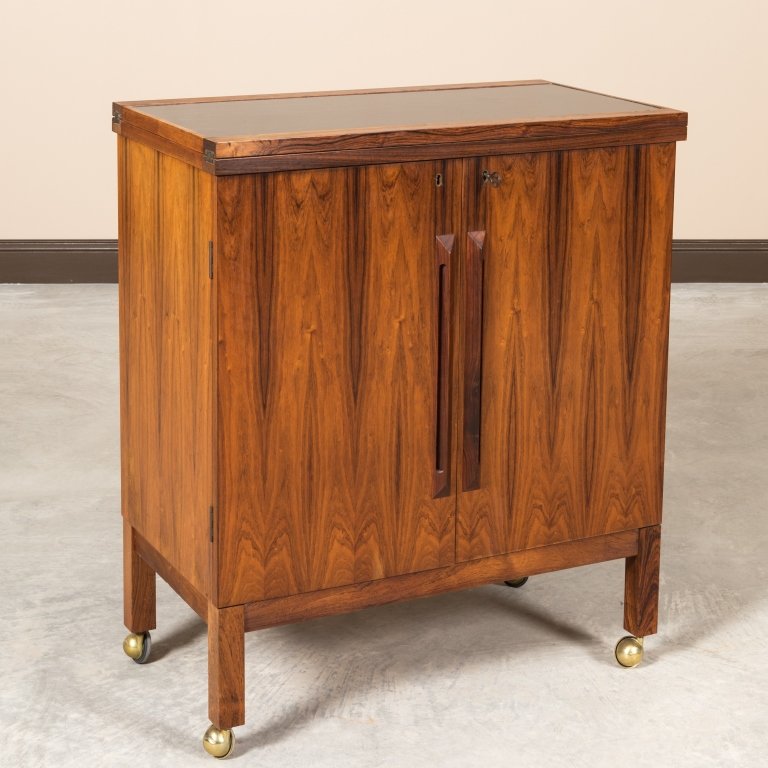 Torbjorn Afdal For Bruksbo Rosewood Bar Cabinet (1 of 8)