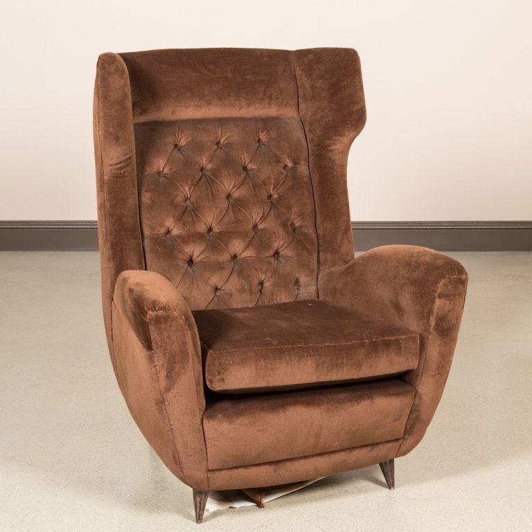 Paola Buffa Style Italian Wing Chair (1 of 5)