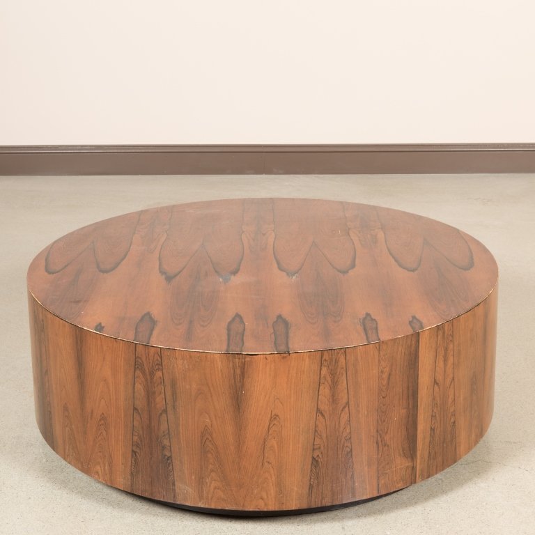 Harvey Probber Rosewood Drum Table (1 of 5)