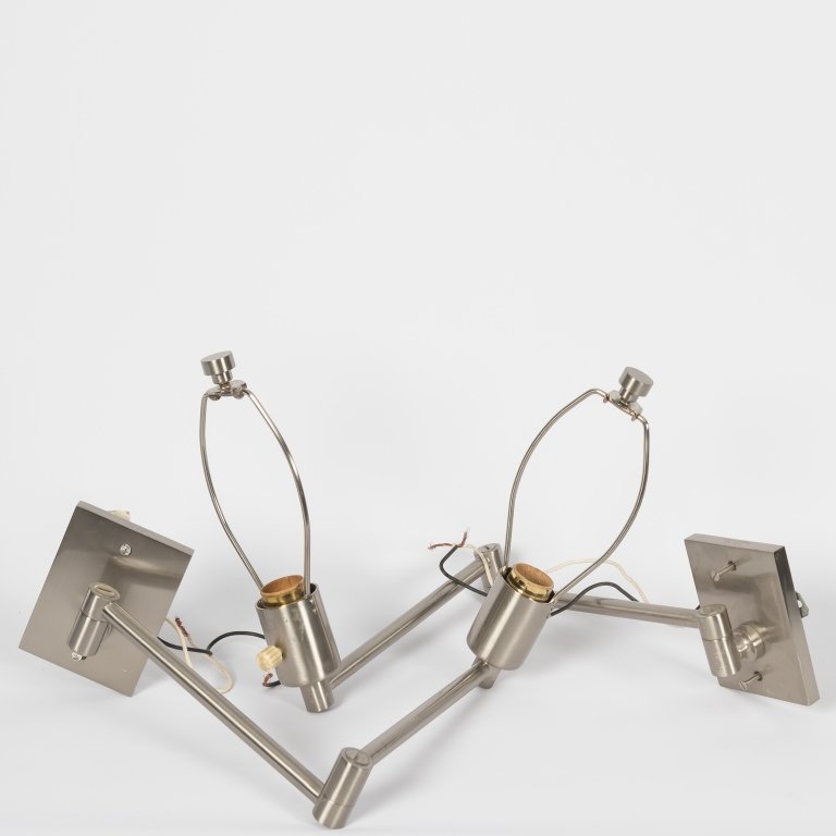 Pair Hansen Mid Century Sconces - Signed (1 of 2)
