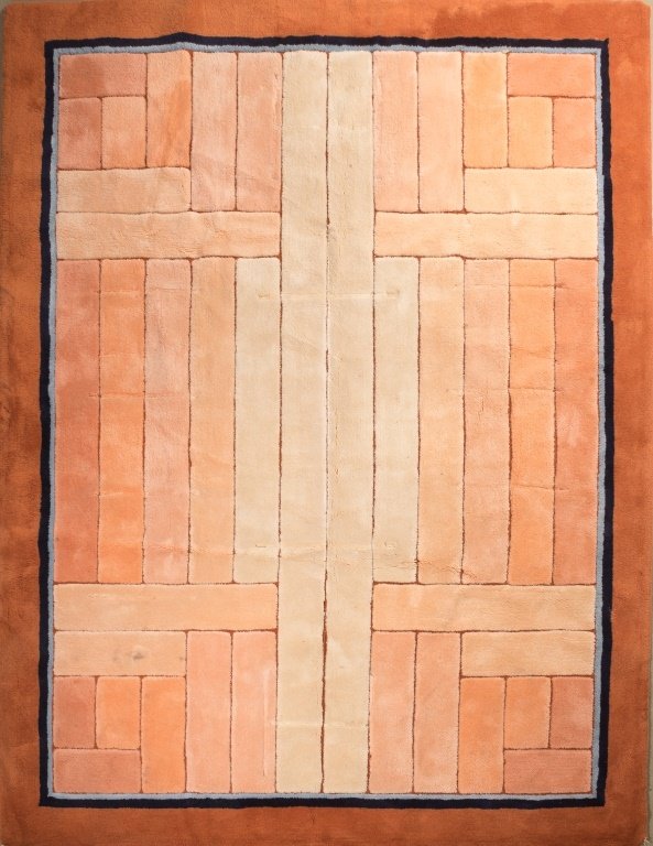 Large Mid Century Abstract Rug (1 of 5)