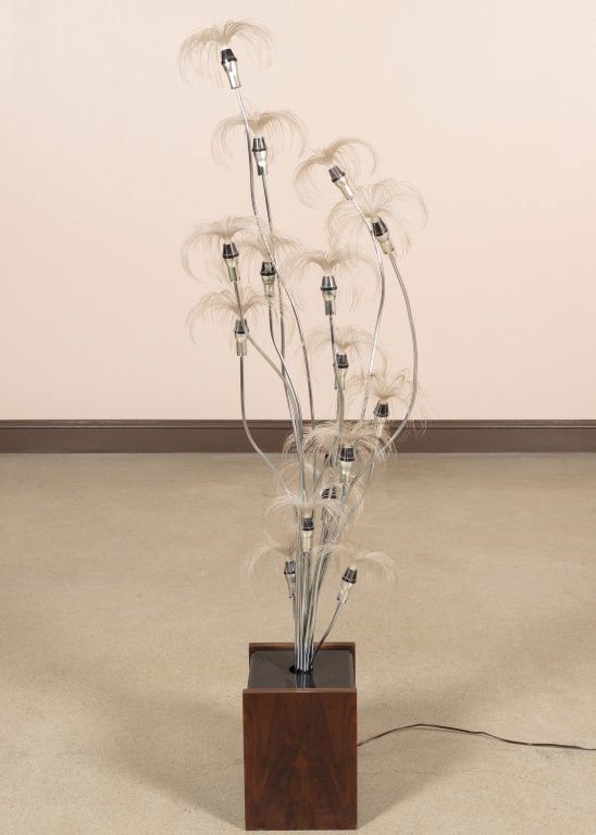 Fiber Optic Chrome Floor Lamp (1 of 3)