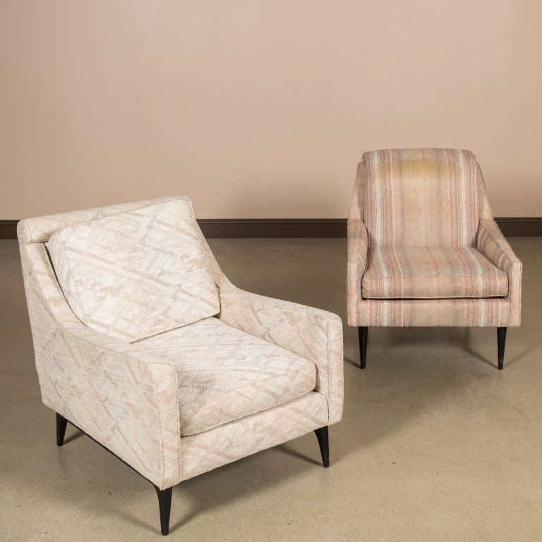 Two Modern Mid Century Living Room Chairs (1 of 3)