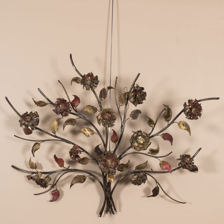 Silas Seandel Mixed Metal Wall Sculpture - Signed (1 of 2)