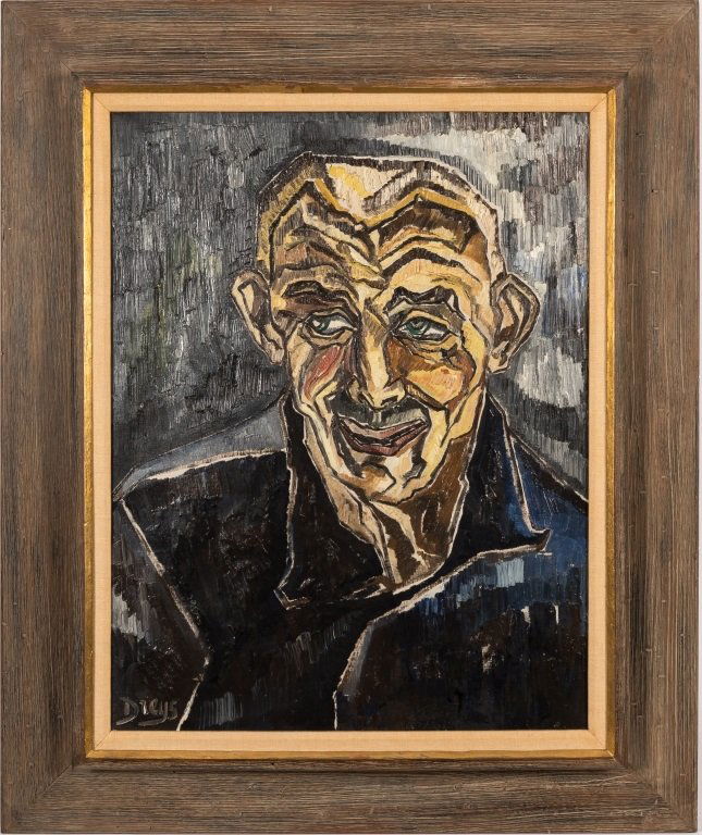 Abstract Portrait - Signed Dreys (1 of 2)