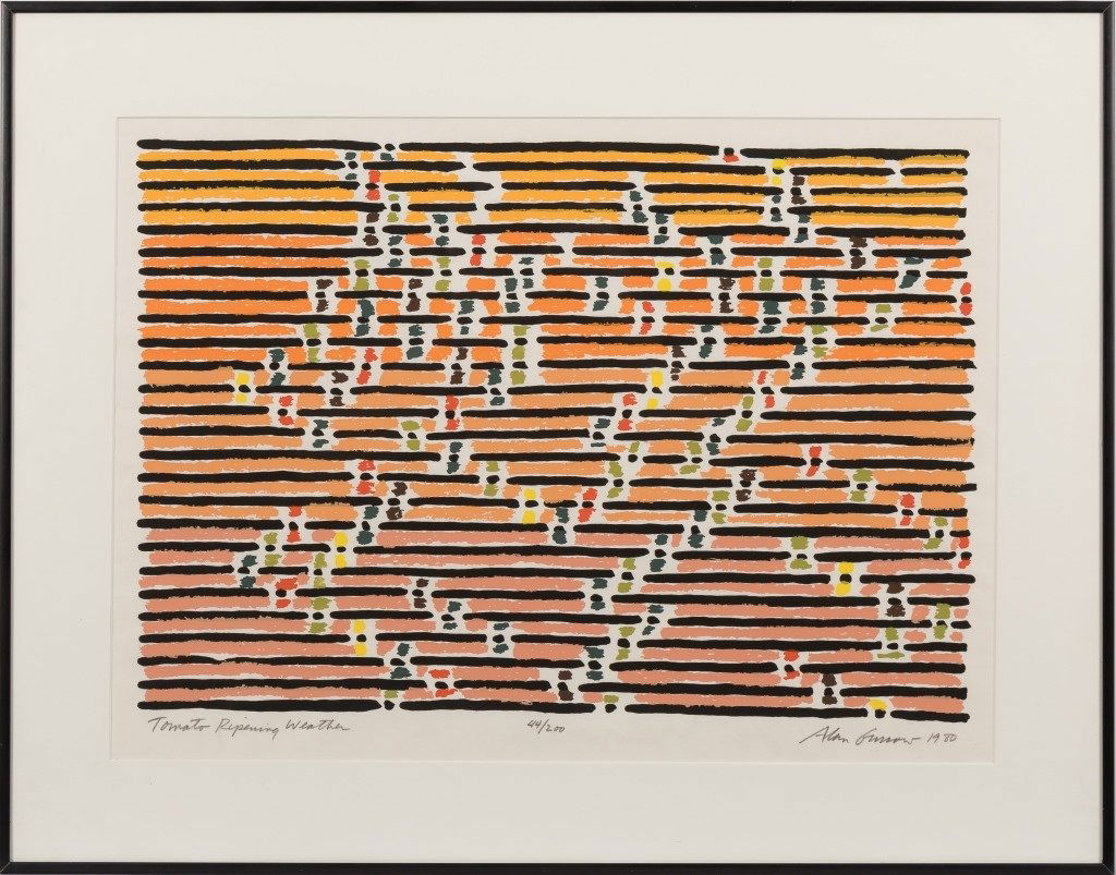 Alan Gussow (1931-1997 N.Y.C.) Signed Silkscreen (1 of 1)