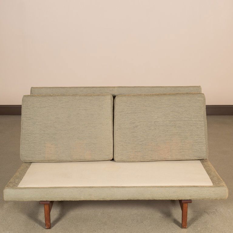 Jens Risom Upholstered Settee - Missing Cushions (1 of 3)