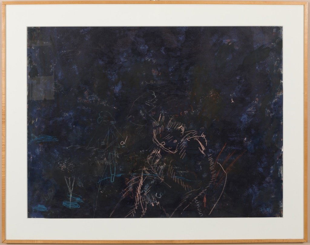 Gail Stack Mixed Media on Lithograph (1 of 4)