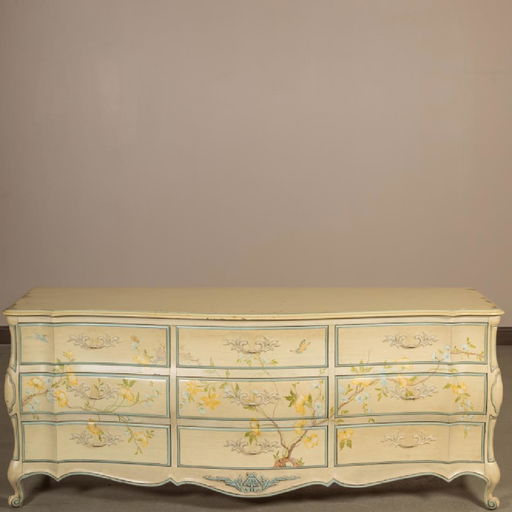 White Furniture Company Painted Triple Dresser Feb 18 2017