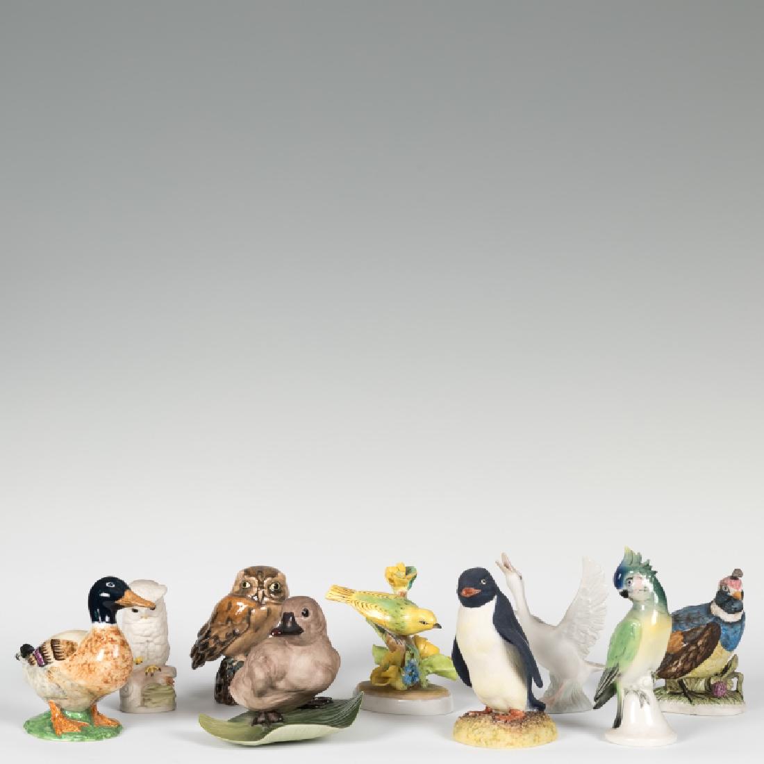 Nine Assorted Porcelain Birds - Boehm (1 of 5)