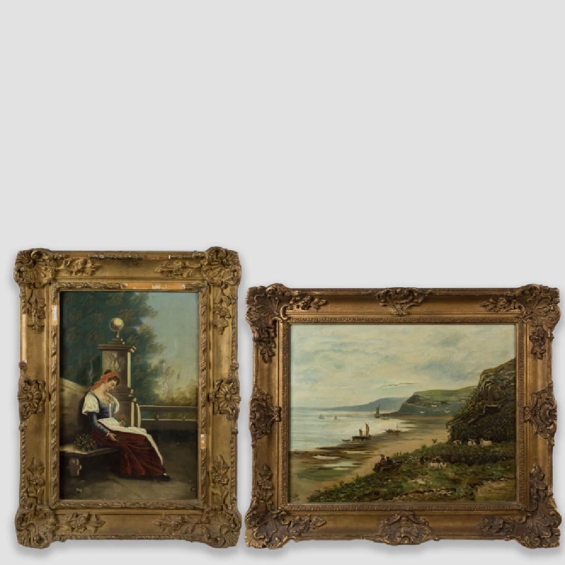 Two Victorian Oil Paintings (1 of 5)