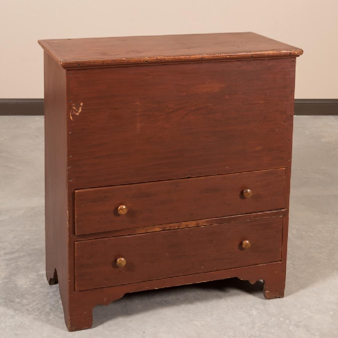 Antique Painted Two Drawer Blanket Chest (1 of 7)