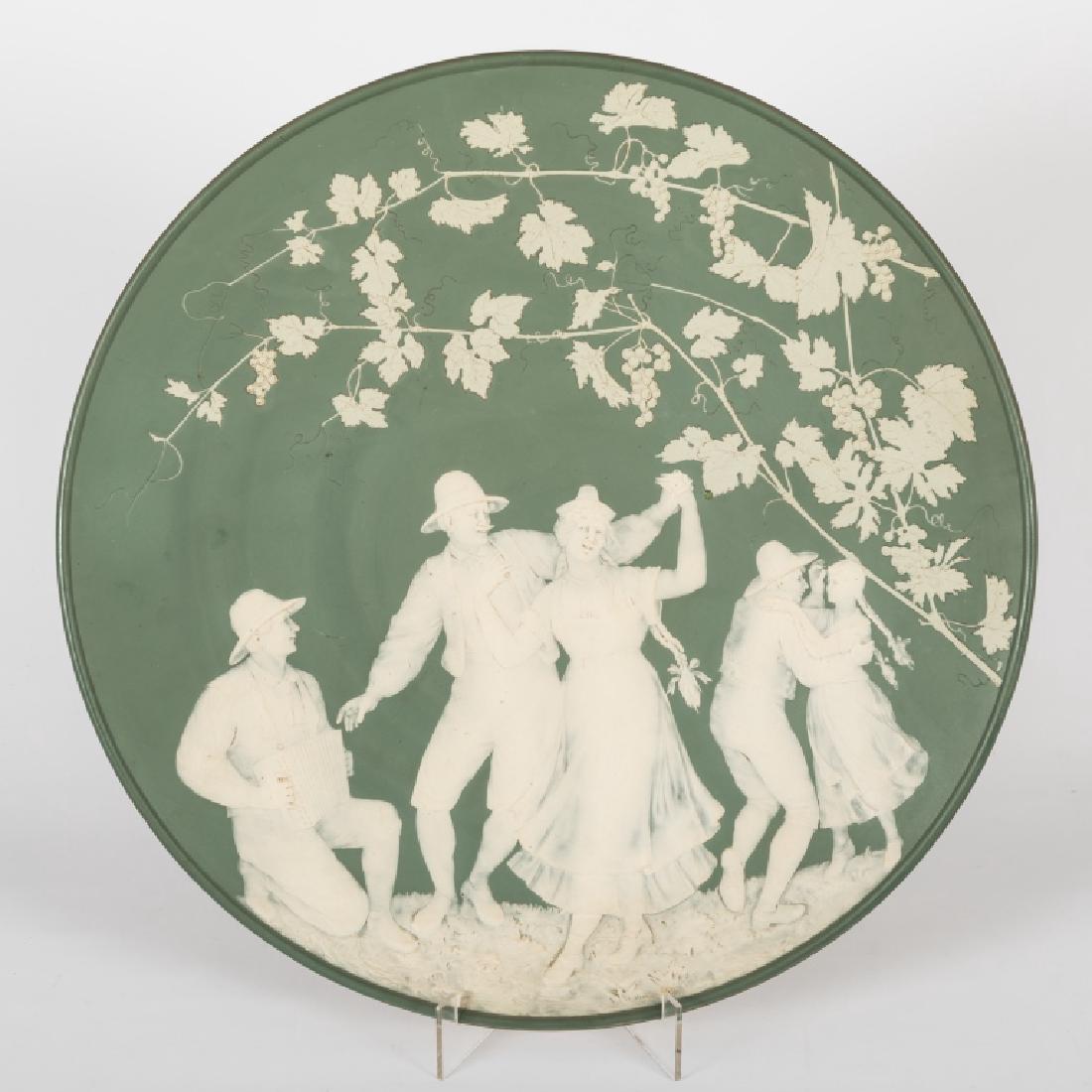 Large Villeroy & Boch - Mettlach Cameo Charger (1 of 3)